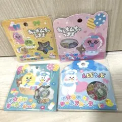 C*y様 【正規品】おはじきシールフレーク おぱんちゅうさぎ んぽちゃむ セット