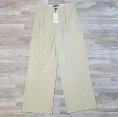 ★初春セール★新品タグ付★ZARA ハイウエスト ワイドパンツ ベージュ M