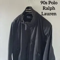 90sRalphLaurenポロラルフローレンスイングトップブルゾンジャケットm