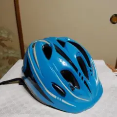 子供用 自転車ヘルメット ブルー