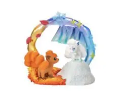 ポケットモンスター　サーキュラージオラマコレクション2 ロコン＆アローラロコン