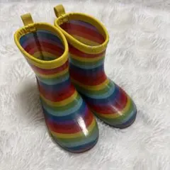 長靴 レインブーツ 16センチ(レインボー)