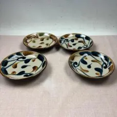 5 やちむん マカイ 4個セット デイゴ唐草 茶碗 鉢 沖縄 陶器 マカイ