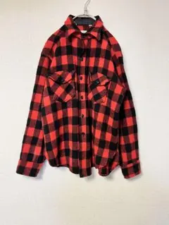 エルエル ビーン チェック CPO ウール シャツ ジャケット Usa製 70s