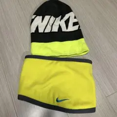 NIKE ニット帽とリバーシブルネックウォーマー セット