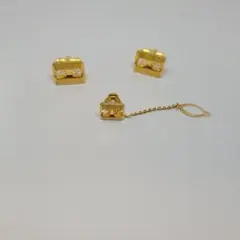 カフスボタン　ネクタイピン　セット