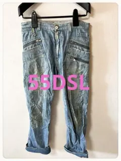 ☘️P1☘55DSL DIESEL カーゴデニム パンツ 30