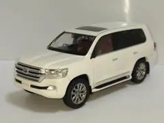 トヨタ ランドクルーザー 1/30 ミニカー カラーサンプル ホワイトパール