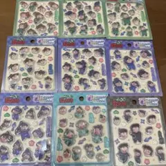 忍たま乱太郎 チェリジェムステッカー ボンボンドロップ ぷくぷく　9枚セット