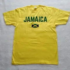 Printstar ジャマイカ 国旗 Tシャツ イエロー【XL】綿100%