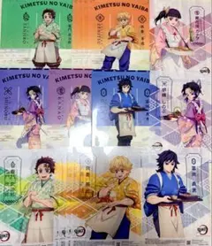 セブンイレブン限定　鬼滅の刃　クリアファイル　クリアポスター全5種　19セット