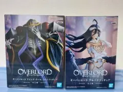 オーバーロード　　アルベド　アインズ　フィギュア　セット