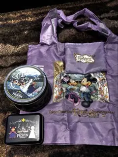 折りたたみトートバッグ、缶