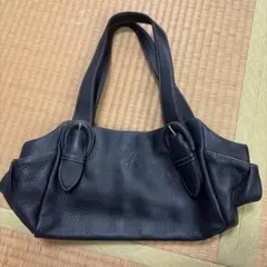 Kitamura ハンドバッグ レザー ブラックのサムネイル