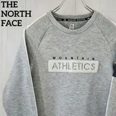 ノースフェイス☆トレーナー スウェット グレー M レディース 0038