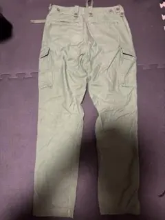 カーゴパンツ オリーブグリーン 4ポケット