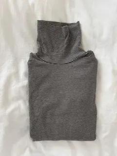 無印良品 タートルネック長袖Ｔシャツ