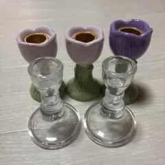 キャンドルホルダー　5個セット　ウェルカムスペース