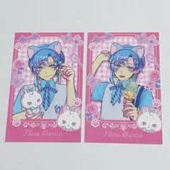 あくねこ テーマパークデート チェキ風カード フルーレ ①