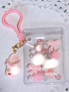 キャンディーバッグキーホルダー ねこ ピンク系