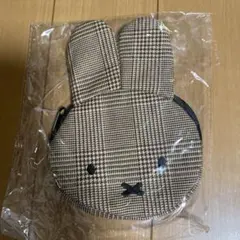 新品未開封☆ミッフィー スタイル　有楽町マルイ　ダイカットポーチ　グレンチェック