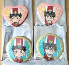 炎炎ノ消防隊 プリカフェ 兵隊 桜備＆火縄 缶バッジセット①