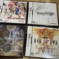ニンテンドーDS RPGソフト 4タイトルセット　テイルズ2本　その他2本