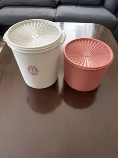 Tupperware 中古マキシクイーンデコレーター他 11Lと9L のセット