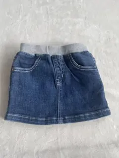 miki house デニムスカート　SSサイズ 80-90