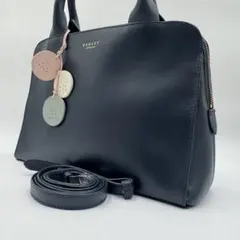 新品未使用 RADLEY LONDON 2way ショルダーバッグ ネイビーのサムネイル