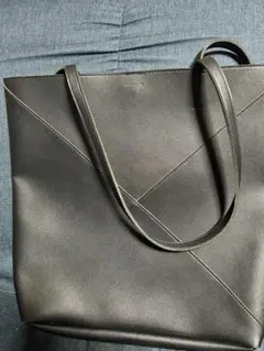THE SHOP TK 黒 レザートートバッグ