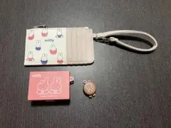 ゼクシィ 付録 ミッフィー カードケース 印鑑ケース&朱肉