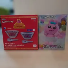 おぱんちゅうさぎ　ぬーどるストッパーフィギュア　ラーメンどんぶり　2点セット