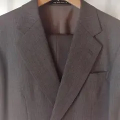 グレー系 チェック柄 スーツジャケット