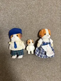 ★バラ売り相談可 シルバニアファミリー シフォンイヌ いぬ 3体セット 廃盤