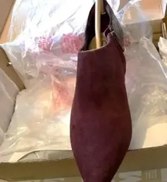 セール　クラークス　Ellis Viola　ブーツ　バーガンディコンビ　23.5