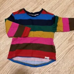 GAP キッズ マルチボーダー 長袖カットソー 18-24months