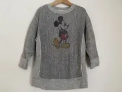 デニムダンガリー ビンテージ トンプキン裏毛 ミッキー スウェット110