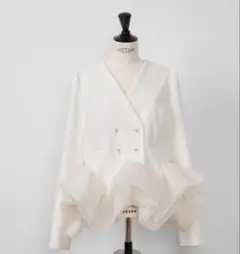 HEVE Prima Peplum JK ホワイト 38 - メルカリ