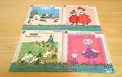 ムーミン一番くじ　E賞ハンドタオル　４枚セット