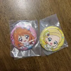 アイカツ　プリパラガチャ　缶バッジセット