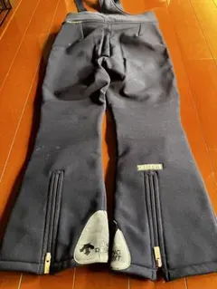 DESCENTE スキーウェア ネイビー サスペンダー付き