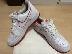 Nike Air Force 1 ホワイト/レッド　ピカンテレッド