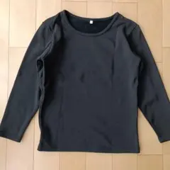 裏起毛　/黒 /七分袖くらい　/インナー/トップス　/レディース/　Lサイズ