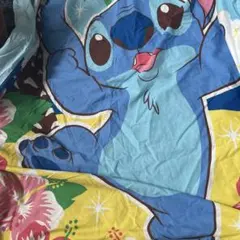 ディズニースティッチ掛け布団カバー 200×150 送料税込