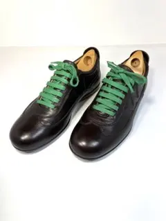 【名品】J.M.WESTON レザースニーカー 7Dのサムネイル