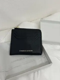 チャールズアンドキース　クラシックジッパーポーチ　カードケース