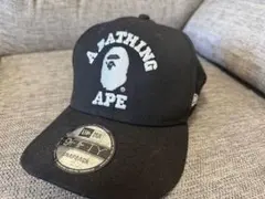 APE×NEWERA コラボストレートキャップのサムネイル