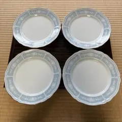 花柄 プレート 皿 4枚セットのサムネイル