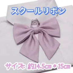 学生服 リボンタイ　制服用リボン　スクールリボン 卒業式　コスプレ 仮装パープル